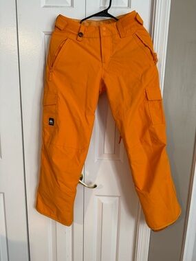 Quiksilver Kids Orange Estate Ski Pants